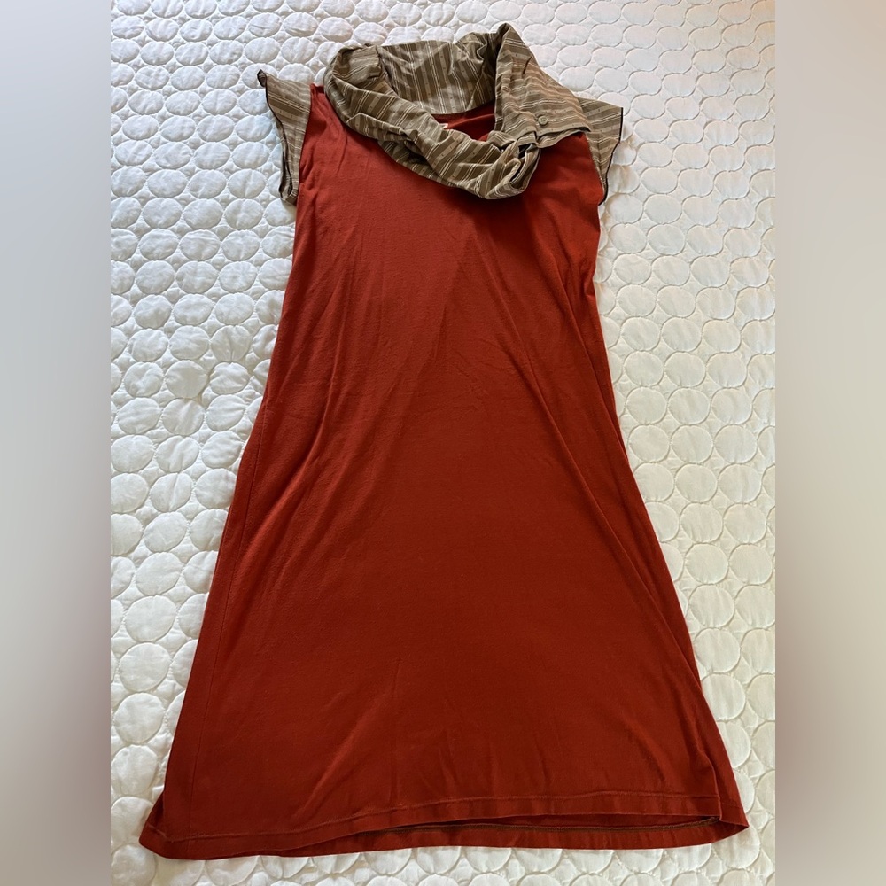 Thimble and Acorn Cowl Neck Dress